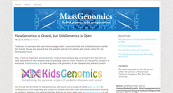 Desktop Screenshot of massgenomics.org
