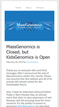 Mobile Screenshot of massgenomics.org